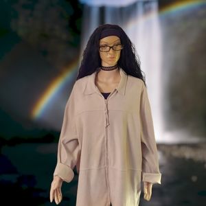 Plus Size Stretch Joanna Plus Brand Beige Jacket - Size 3X. 🧥